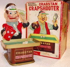 Cragstan Crapshooter w/ Box © 1950's Yonezawa 71575